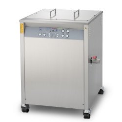 Bac à ultrasons 126L de production avec couvercle