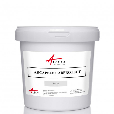 Vernis pelable de protection des cabines de peinture Seau 5L ARCAPELE CABPROTECT