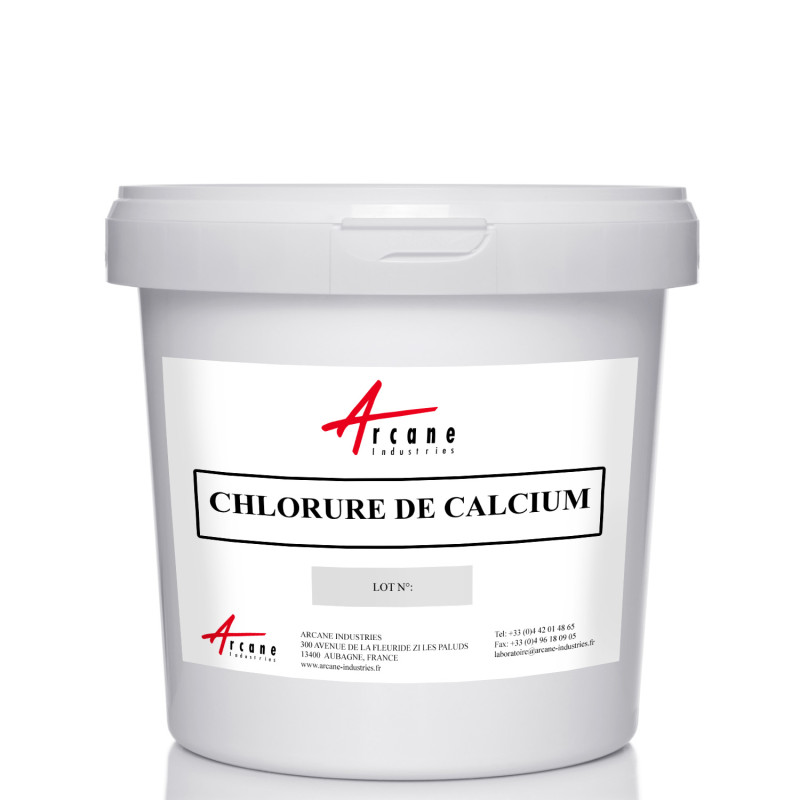 C'est quoi du chlorure de calcium alimentaire?