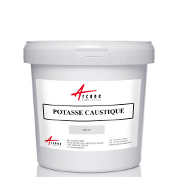 Potasse Caustique en Ecailles 90% CAS 1310-58-3 Seau 5KG