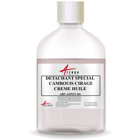 Détachant cambouis cirage crème huile - ARCASPOT D4 1L