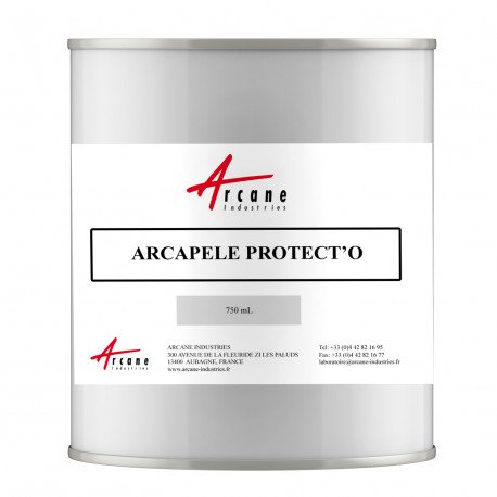 Vernis pelable de protection temporaire anticorrosion Pot 750mL Arcapele Protect'o