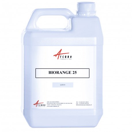 Nettoyant Dégraissant Emulsion de Terpènes d'Orange Bidon 5L BIORANGE 25
